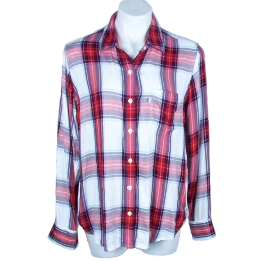 Levi's Plaid Shirt - Boyfriend Fit